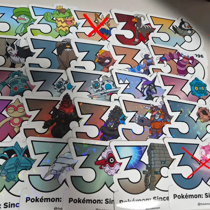 [BUNJANG] Pokemon 30th Anniversary Logo Sticker / 포켓몬 30주년 기념 로고 스티커 판매합니다!