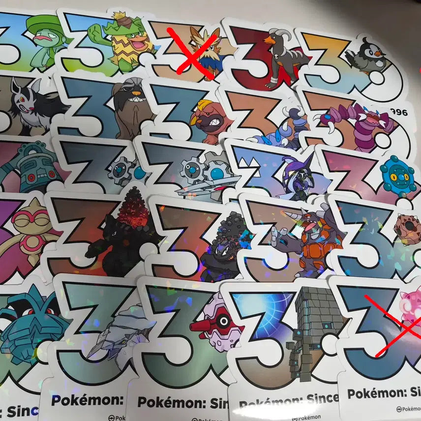 [BUNJANG] Pokemon 30th Anniversary Logo Sticker / 포켓몬 30주년 기념 로고 스티커 판매합니다!