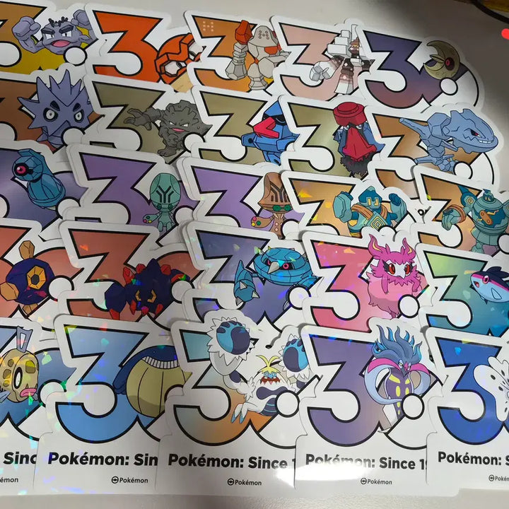 [BUNJANG] Pokemon 30th Anniversary Logo Sticker / 포켓몬 30주년 기념 로고 스티커 판매합니다!