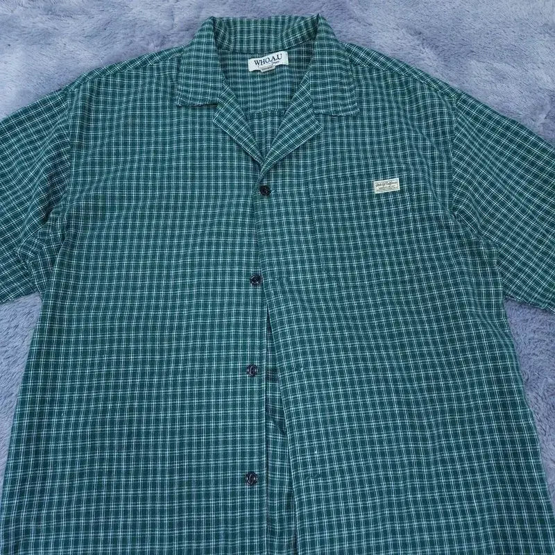 [SOLD OUT] S 후아유 반팔 셔츠 | 0513A06