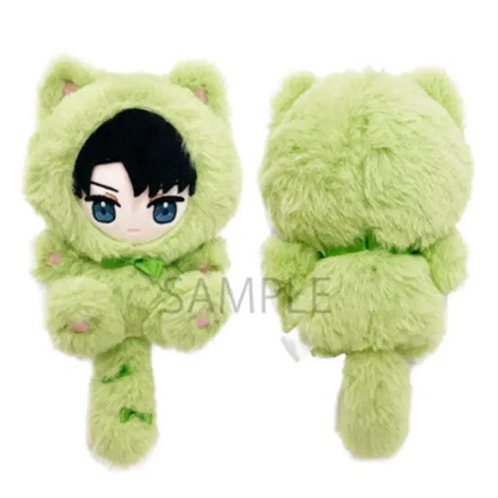 [BUNJANG] Attack on Titan Levi Tappy Nyaneko Plush Doll / 리바이 타피냥코 누이 인형 진격의거인 진격거