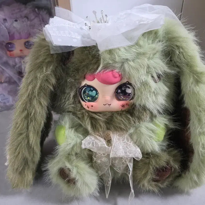 [BUNJANG] Jaja 800 Doll Matcha Rabbit Half Half / 자자 800인형 말차토끼 반반