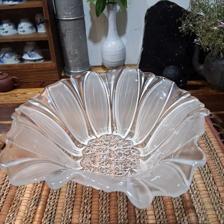 [BUNJANG] USA Manufactured Floral Motif Salad Bowl / 미국제조 꽃모형 다식.셀러드 볼
