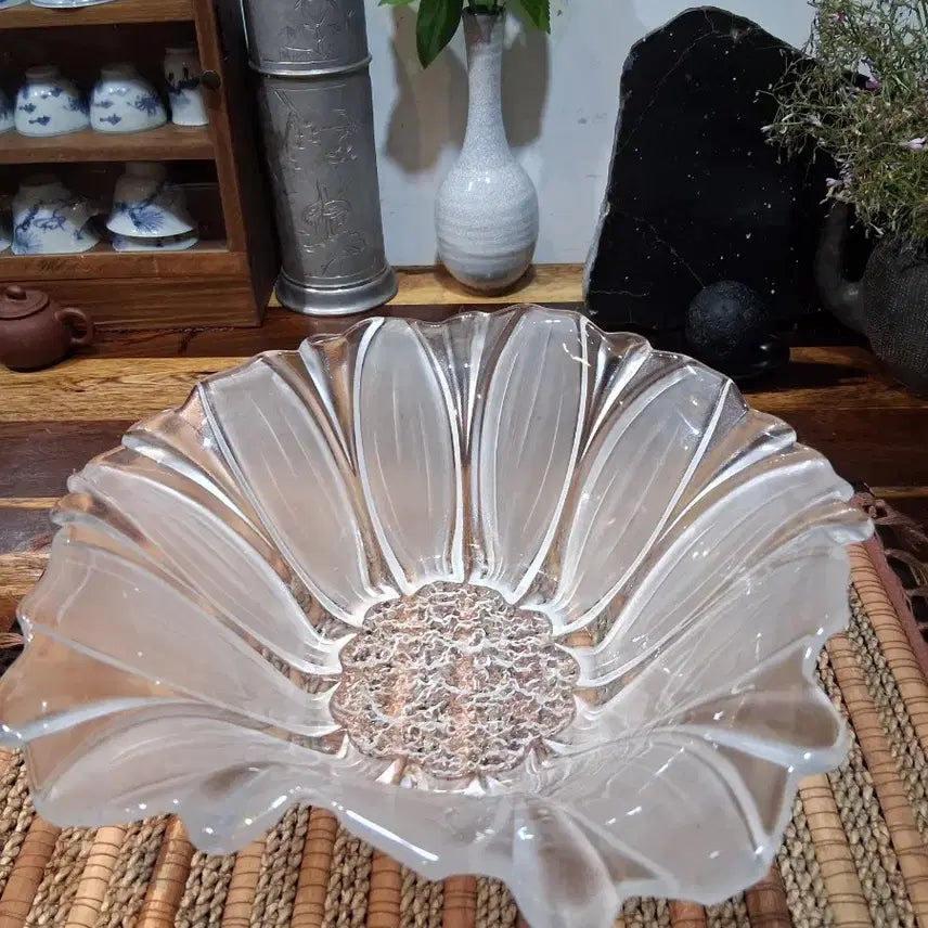[BUNJANG] USA Manufactured Floral Motif Salad Bowl / 미국제조 꽃모형 다식.셀러드 볼