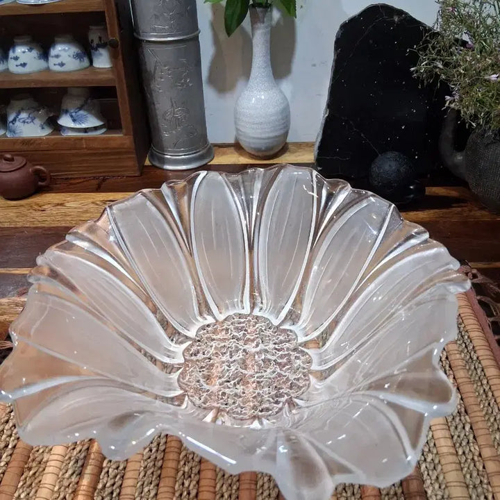 [BUNJANG] USA Manufactured Floral Motif Salad Bowl / 미국제조 꽃모형 다식.셀러드 볼