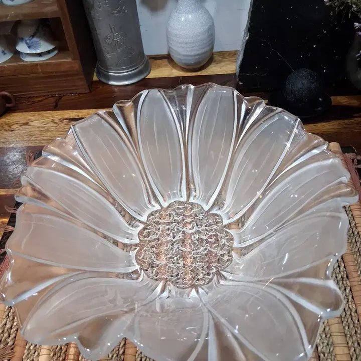 [BUNJANG] USA Manufactured Floral Motif Salad Bowl / 미국제조 꽃모형 다식.셀러드 볼