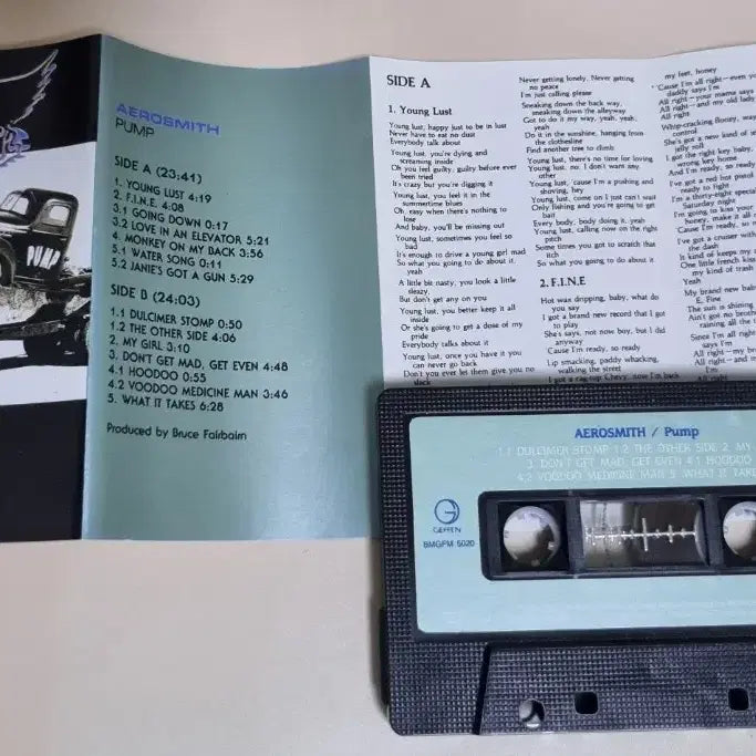 [BUNJANG] Aerosmith Pump Cassette Tape / 에어로스미스 PUMP (카세트테이프)