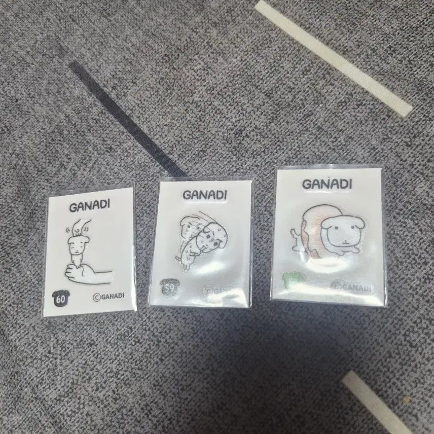 [BUNJANG] Ganadi Ttibusseal Bundle Set / 일괄 가나디 띠부씰 띠부띠부씰