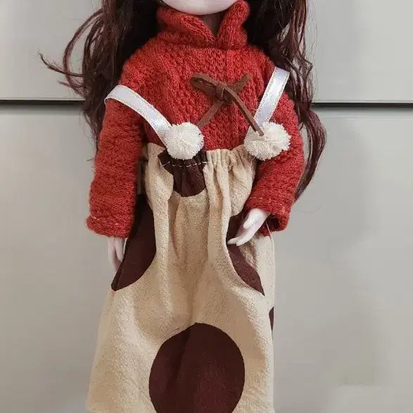 [BUNJANG] Ball-Jointed Doll Red Outfit / 구체관절인형