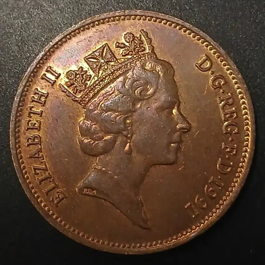 [BUNJANG] 1991 United Kingdom 2 Pence Coin / 1991년 영국 2펜스 동전 w1436
