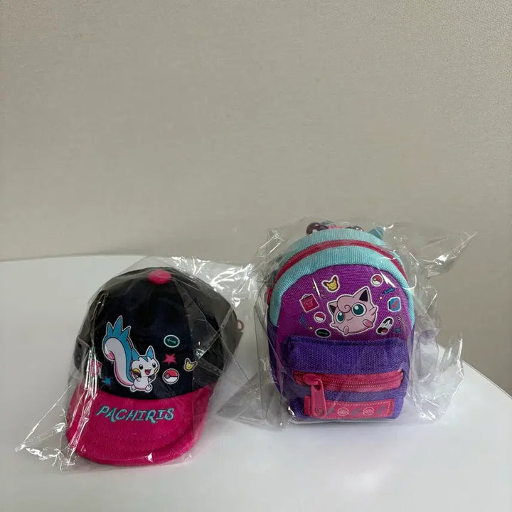 [BUNJANG] Pokemon 30th Anniversary Jigglypuff Backpack + Hat Keyring Bundle Set / 포켓몬 매타몽놀이터 팝팝 미드나잇 30주년 팝업 푸린백팩+모자키링