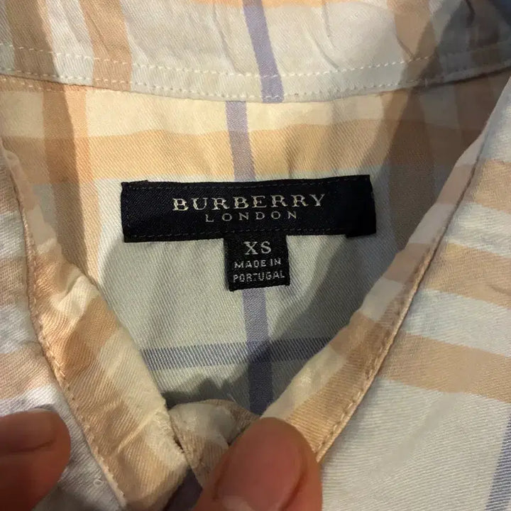[BUNJANG] Burberry Nova Check Shirt / XS) 버버리 노바체크 셔츠