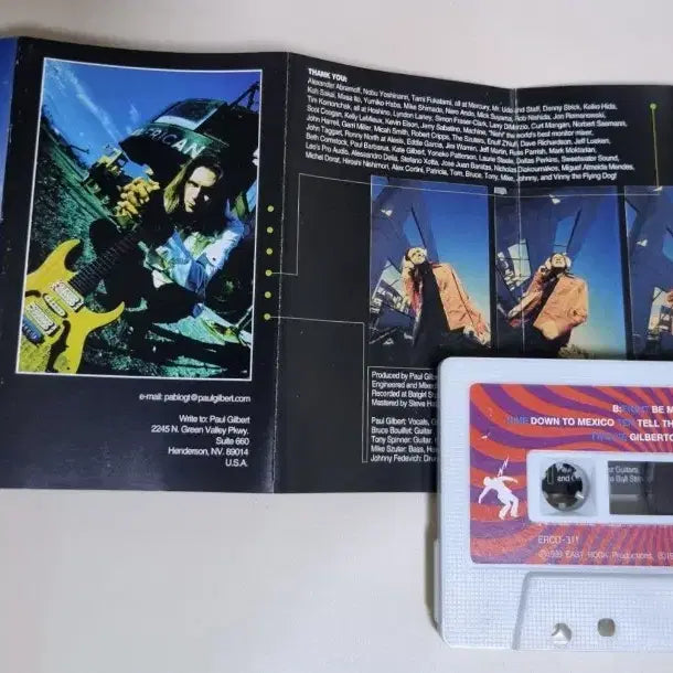 [BUNJANG] Paul Gilbert Flying Dog Cassette Tape / 폴 길버트 - Flying Dog (카세트테이프)