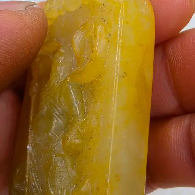 [BUNJANG] Guan Yu General Jade Carving / 고옥에강옥 관우장군옥 0527