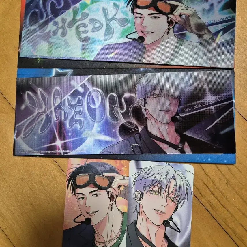 [BUNJANG] IVE Love Dive Sparkles Lenticular Ticket Photocard Bundle Set / 이리 사랑스러운 너 스파클즈 렌티큘러 티켓 포토카드
