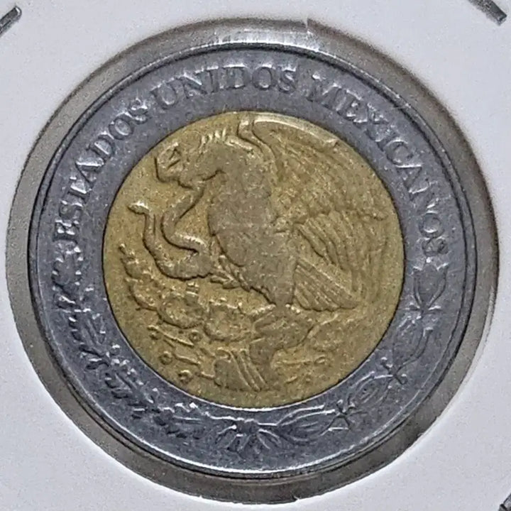 [BUNJANG] 2001 Mexico Bimetallic Coin / [외국주화] (01466) 2001년 멕시코 주화