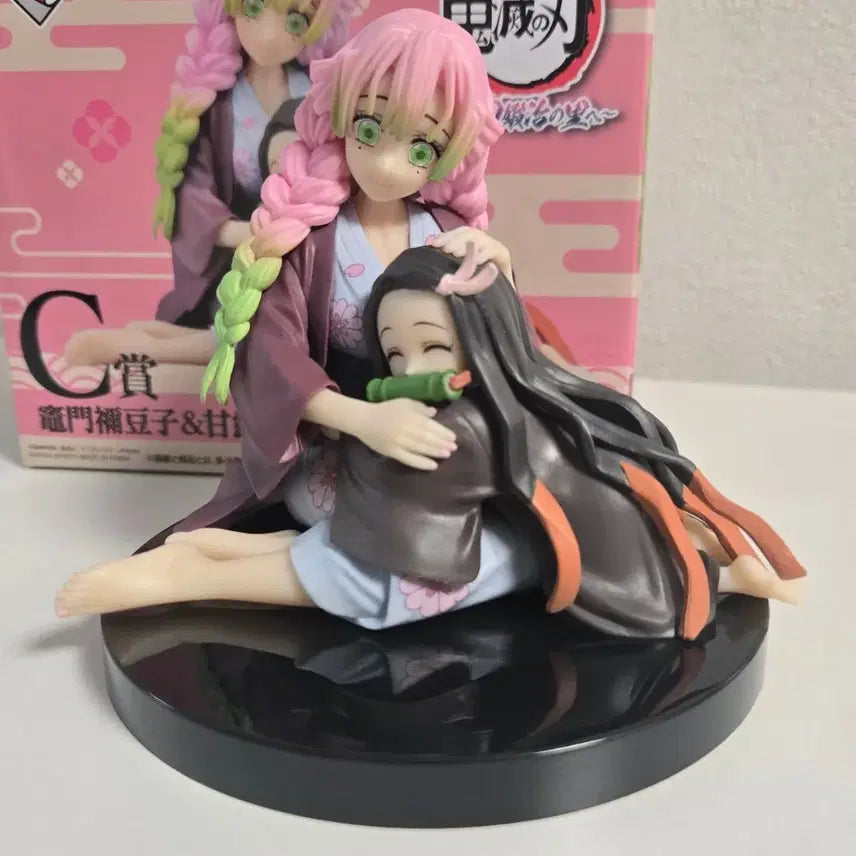 [BUNJANG] Demon Slayer Mitsuri &amp; Nezuko Figure / 귀멸의 칼날 귀칼 미츠리 네즈코 C 상 피규어