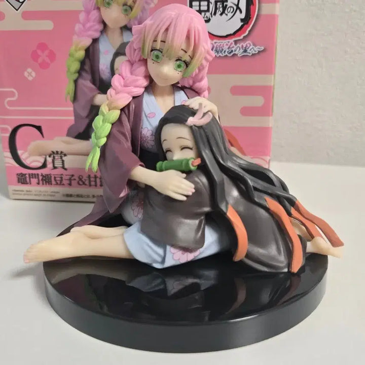 [BUNJANG] Demon Slayer Mitsuri &amp; Nezuko Figure / 귀멸의 칼날 귀칼 미츠리 네즈코 C 상 피규어
