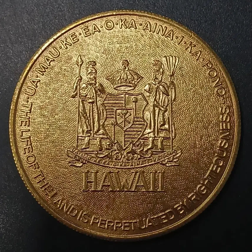 [BUNJANG] Large Hawaii Aloha Dollar Commemorative Coin / [대형] 하와이 알로하 달러 기념 주화 w1446