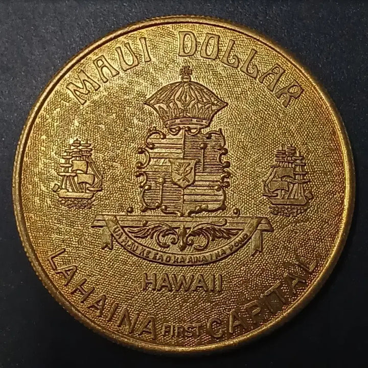 [BUNJANG] Large Hawaii Maui Iao Needle Commemorative Coin / [대형] 하와이 마우이 이아오 니들 기념 주화 w1447