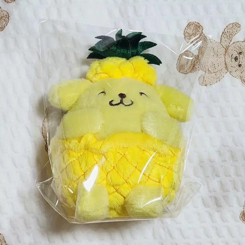[BUNJANG] Sanrio Fruits Pants Series Pompompurin Mascot / 산리오 후르츠 팬츠 시리즈 파인애플 폼폼푸린 마스코트 팝니다.