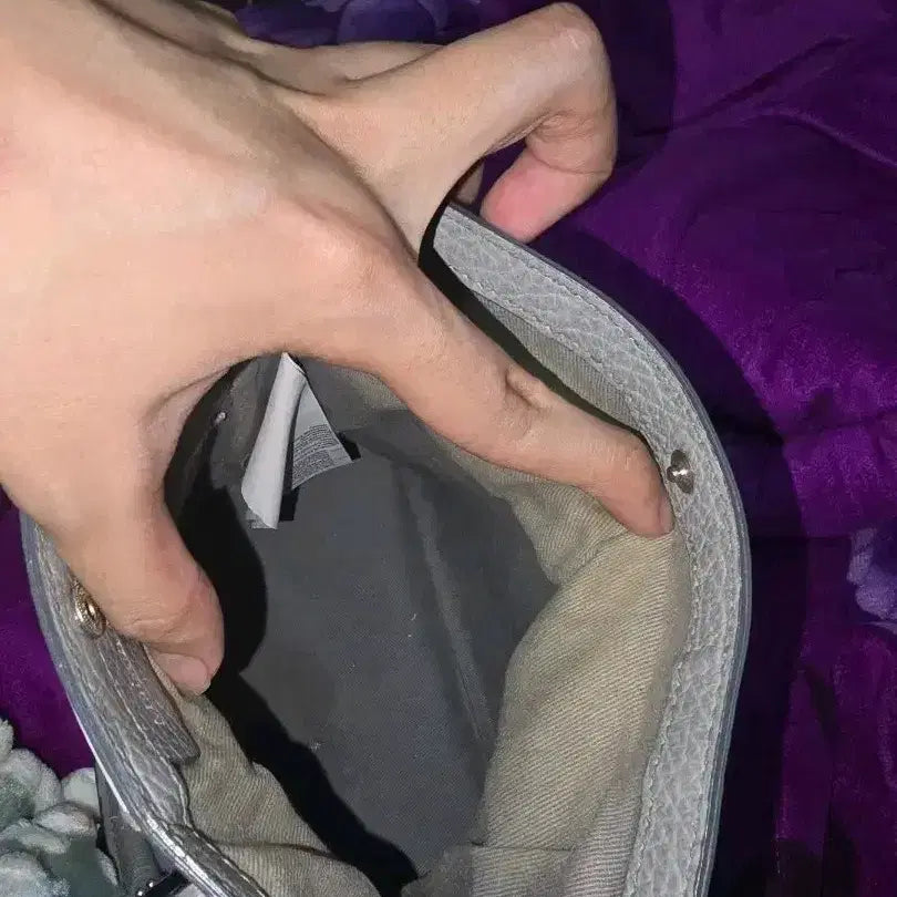 [BUNJANG] Maison Margiela 5AC Micro Tote Bag Grey / 메종마르지엘라 5AC 마이크로 토트백 그레이 정품
