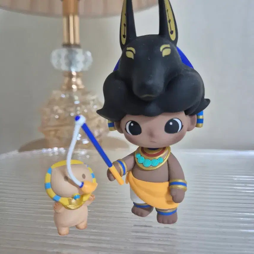 [BUNJANG] POP MART DIMOO Time Roaming Series Anubis Cat Stick / 디무 타임 로밍 시리즈 아누비스의 고양이 막대기