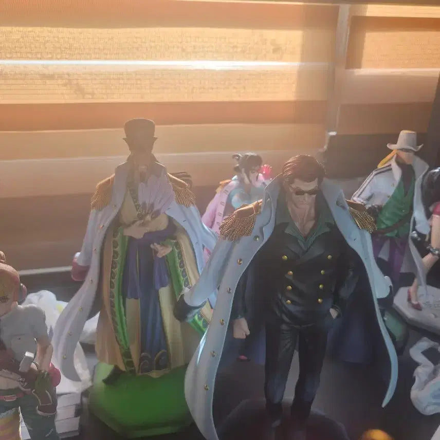 [BUNJANG] One Piece Resin Figure, Navy, Scorpion, Gongmyeong / 원피스 레진 피규어 해군 scorpion 공명