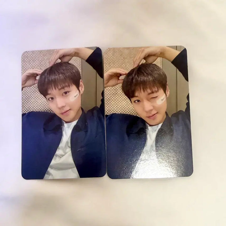 [BUNJANG] Park Ji Hoon Reflect Lucky Draw Photocard Bundle Set / 박지훈 리플렉트 미공포 포토카드 포카 2장일괄 위드뮤