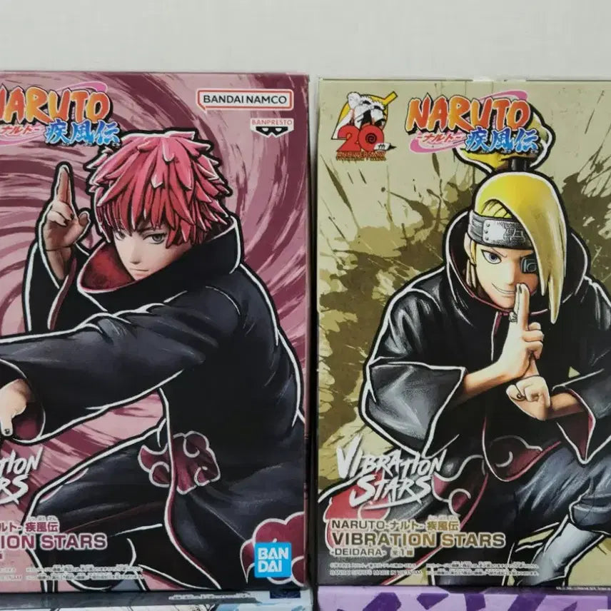 [BUNJANG] Deidara &amp; Sasori Vibration Stars Naruto Akatsuki Banpresto Figure / 데이다라 사소리 바이브레이션 스타즈 나루토 아카츠키 반프레스토 피규어
