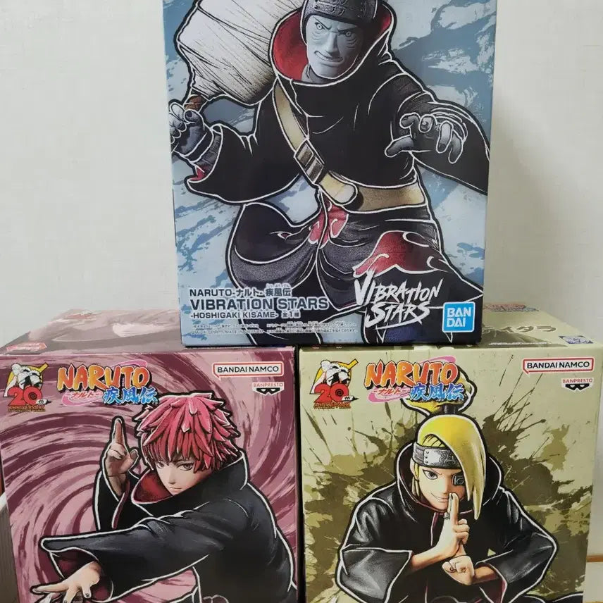 [BUNJANG] Naruto Akatsuki Deidara, Sasori, Kisame Vibration Stars Figure / 데이다라 사소리 키사메 바이브레이션 스타즈 나루토 아카츠키 피규어