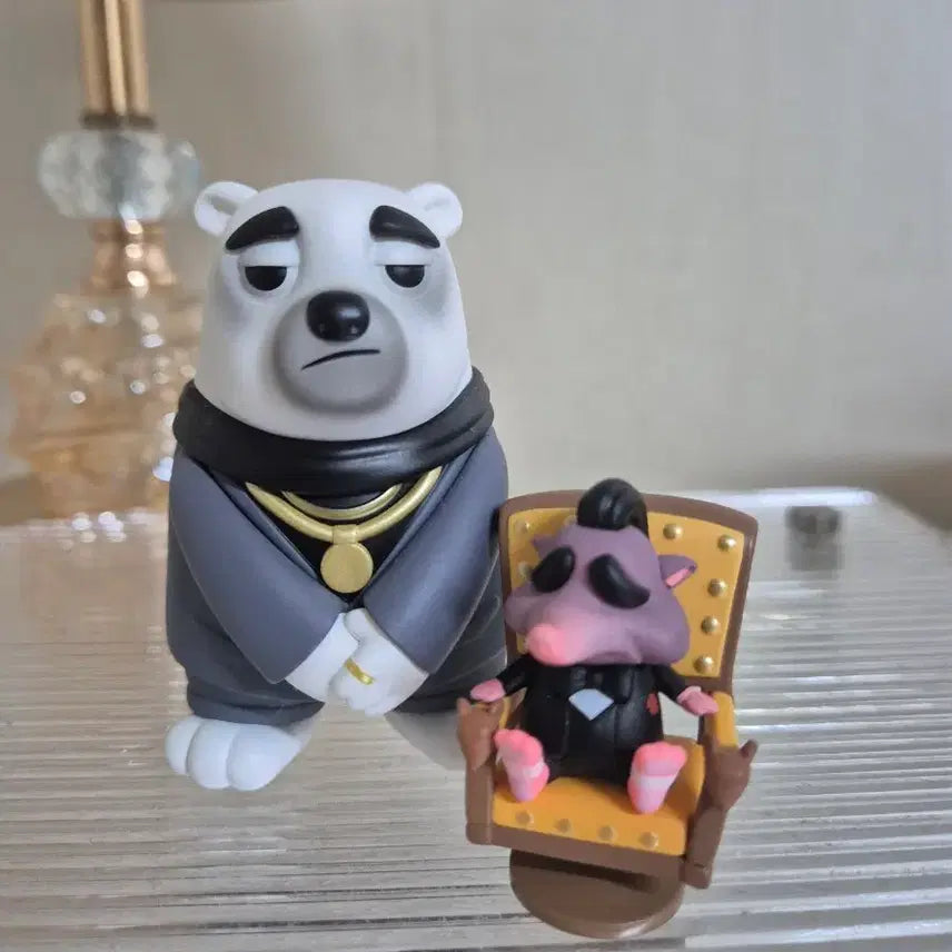 [BUNJANG] Pop Mart Zootopia Mr. Big &amp; Bodyguard Figure / 팝마트 주토피아 미스터 빅과 보디가드 피규어