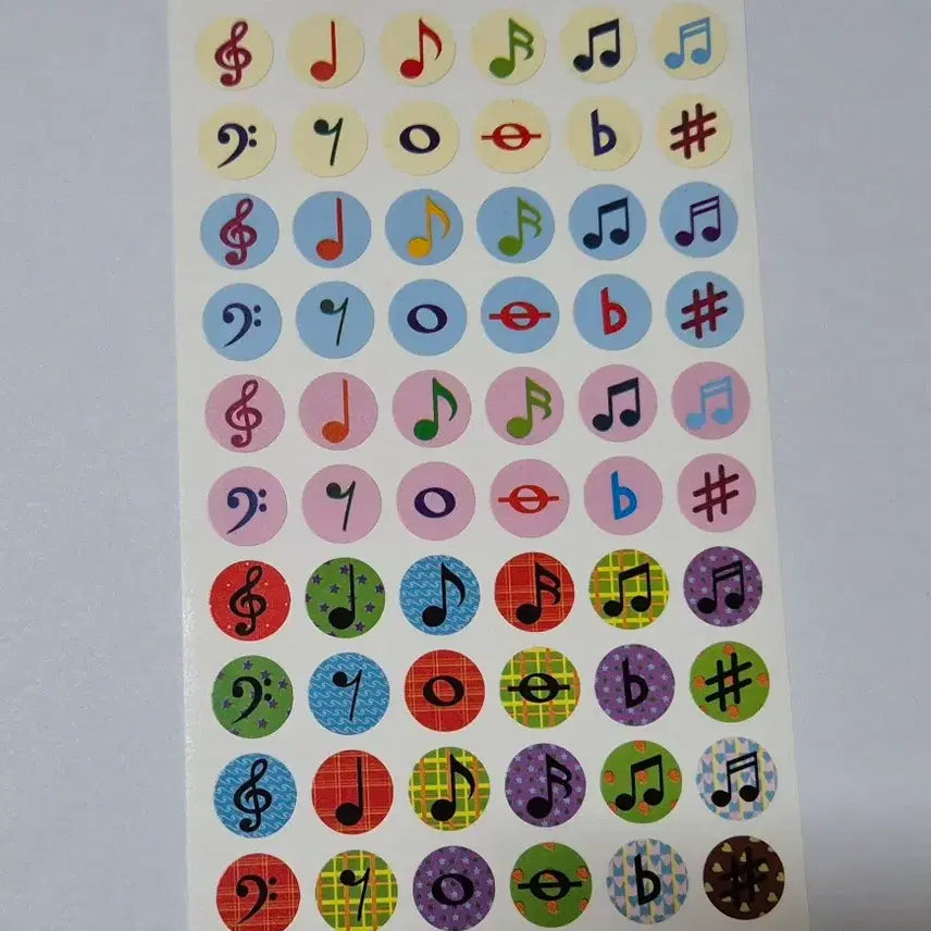 [BUNJANG] Vintage Animal, Music Note, Food Stickers / 고전 동물,음표,음식 스티커