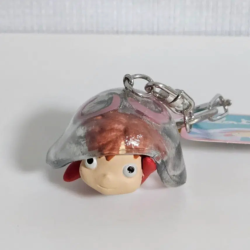 [BUNJANG] Ghibli Official Ponyo on the Cliff Figure Keychain / 지브리 정품 벼랑 위의 포뇨 피규어 키링