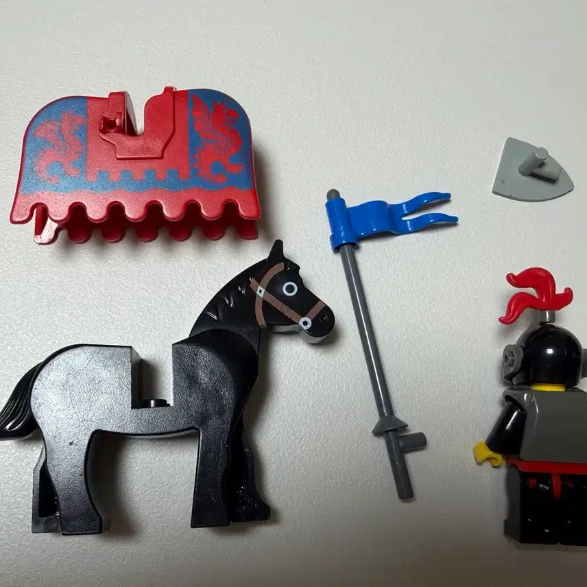 [BUNJANG] LEGO Old Castle Dragon Warrior Complete Set / 레고 올드 캐슬 비룡 완무기사 팝니다