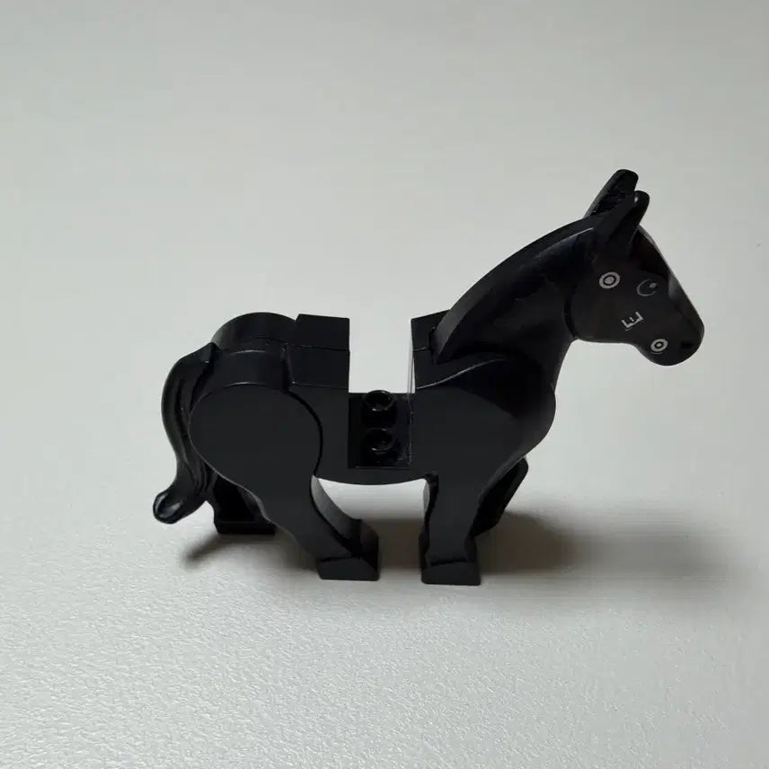 [BUNJANG] LEGO Castle Black Horse Minifigure / 레고 캐슬 흑마 검정색 신형 말 팝니다