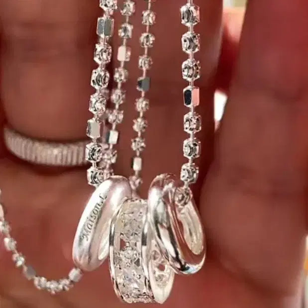 [BUNJANG] 925 Sterling Silver Italian Chain Necklace / 법정순은 925 이태리체인 목걸이