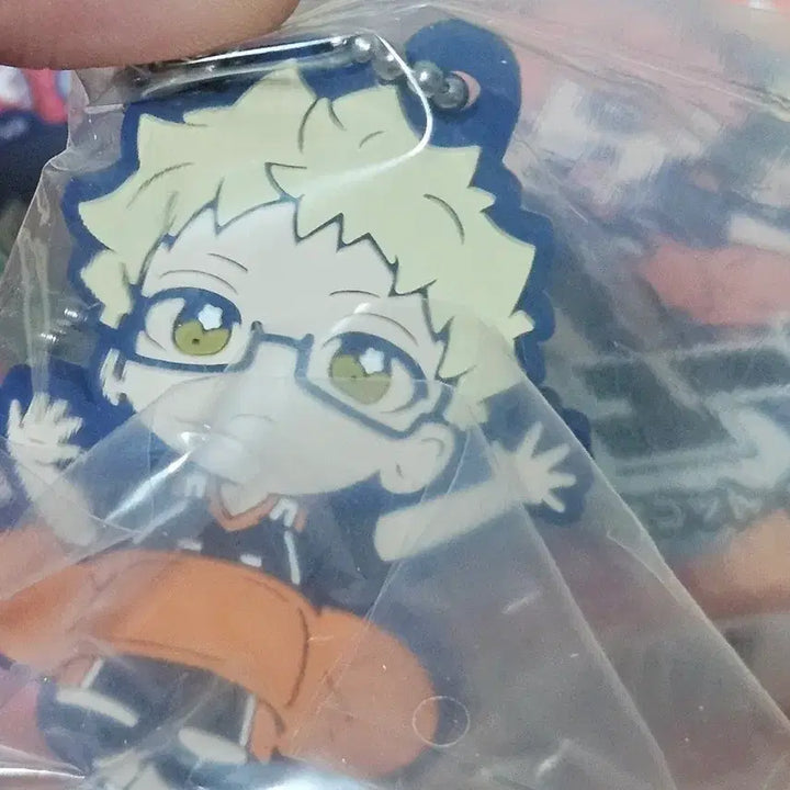 [BUNJANG] Haikyuu!! Tsukishima Kei Unsealed Keychain / 하이큐 츠키 미개봉 키링