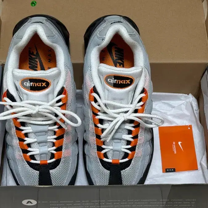 [BUNJANG] Nike Air Max 95 OG Mandarin / 나이키 에어맥스 95 OG 만다린 265