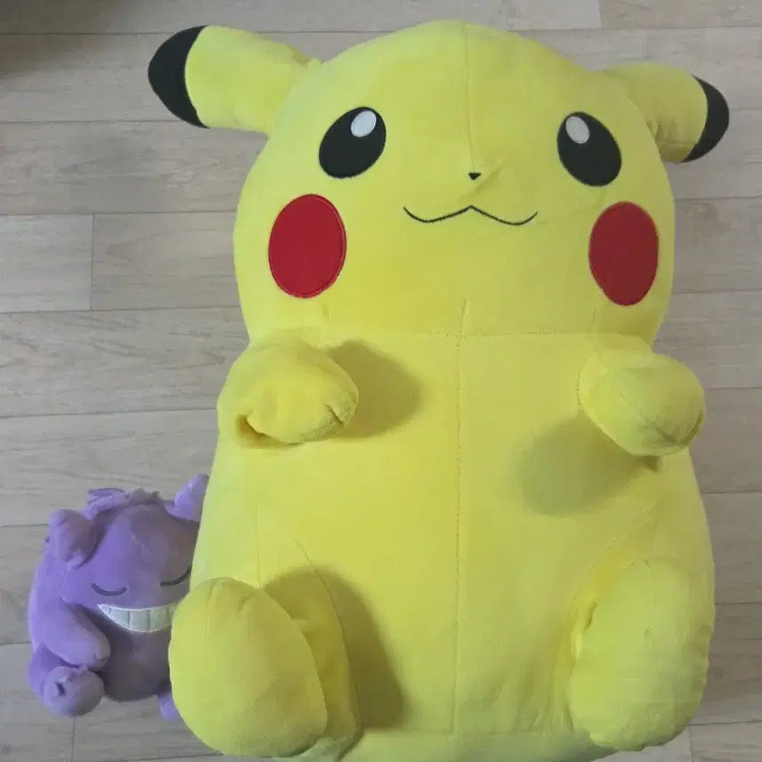 [BUNJANG] Pokemon Pikachu &amp; Gengar Plush Set / 포켓몬스터 피카츄, 팬텀 인형