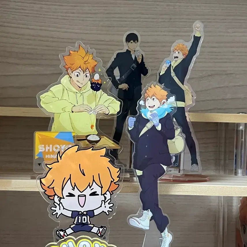 [BUNJANG] Haikyuu!! Hinata Kageyama Winter Dining Uniform Acrylic Stand / 하이큐 히나타 카게야마 아크릴스탠드 겨울 식사 교복