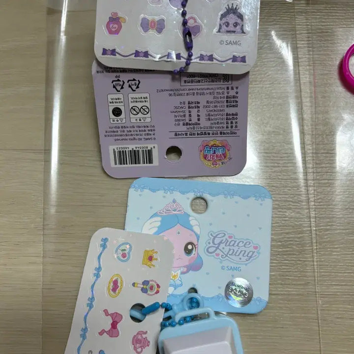 [BUNJANG] Catch! Teenieping Princess Clicker Stickers and Keycaps (7 types) / 캐치 티니핑 뽀니핑, 아름핑, 하츄핑, 사뿐핑 이클립스핑 다이아나핑 키캡
