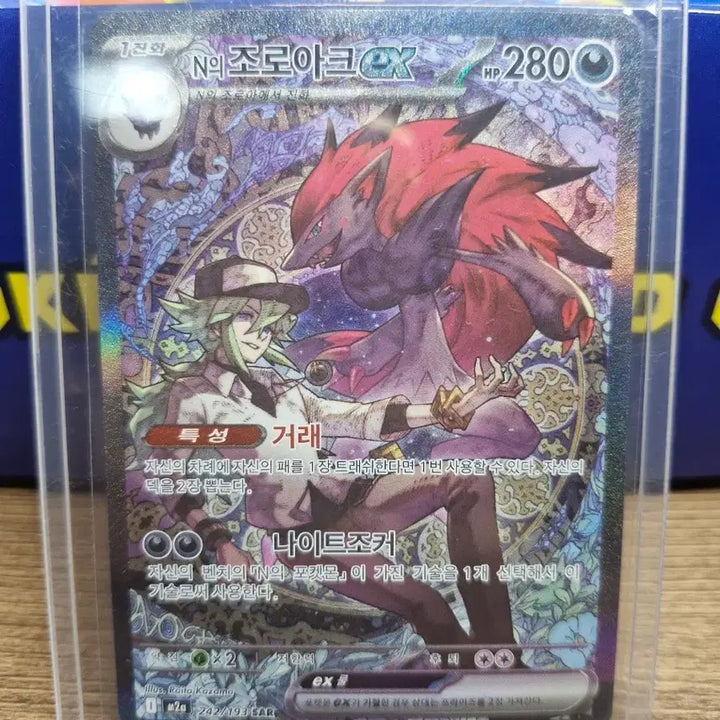 [BUNJANG] Pokemon Card Zoroark SAR / 포켓몬카드 n의 조로아크 sar