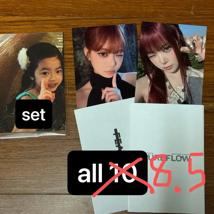 [BUNJANG] Le Sserafim Hong Eunchae Celebration Boombox Photocard Set / 르세라핌 공방 포카 홍은채 셀레 붐팔라 아기포카 lesserafim