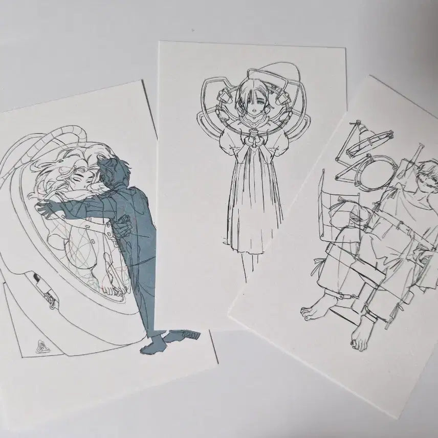 [BUNJANG] A.S.T.E. Sua Plushie Doll &amp; Postcard Bundle Set / 에이스테 수아 봉제인형 누이, 엽서 일괄판매