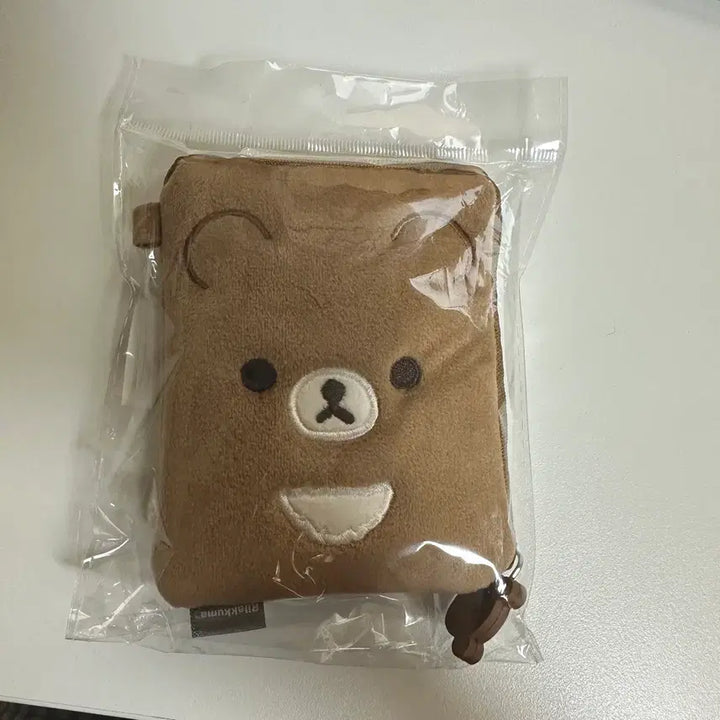 [BUNJANG] Rilakkuma Chairoikoguma Face Mini Pouch (Sealed) / 리락쿠마) 차이로이코구마 얼굴 미니 파우치 미개봉 새상품 팔아요!