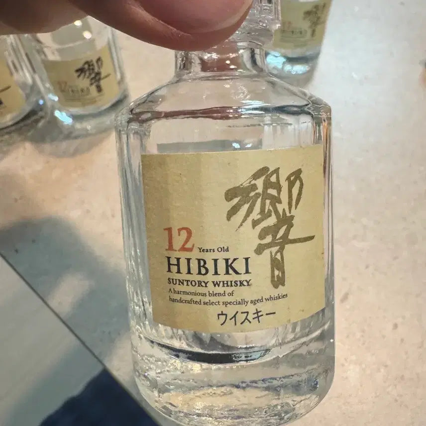 [BUNJANG] Hibiki 12 Year, 17 Year, Yamazaki 12 Year Miniature Empty Bottles 50ml / 히비키 12년, 17년, 야마자키12년 미니어처 공병 50ml