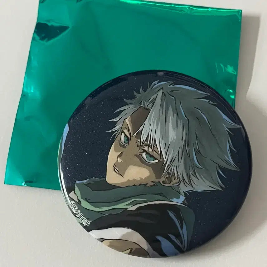 [BUNJANG] Bleach World Toshiro Hitsugaya Can Badge / 블리치월드 블리치 히츠가야 토시로 캔뱃지
