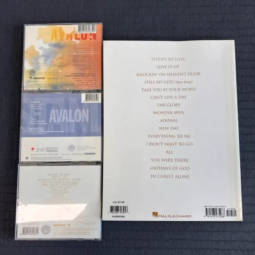 [BUNJANG] CCM Avalon Album &amp; Sheet Music Book Bundle / CCM 아발론 앨범+악보집