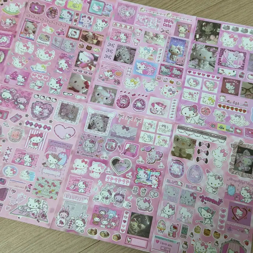 [SOLD OUT] 차미키티스티커 우사하나스티커 태닝키티스티커 산리오스티커 산리오굿즈